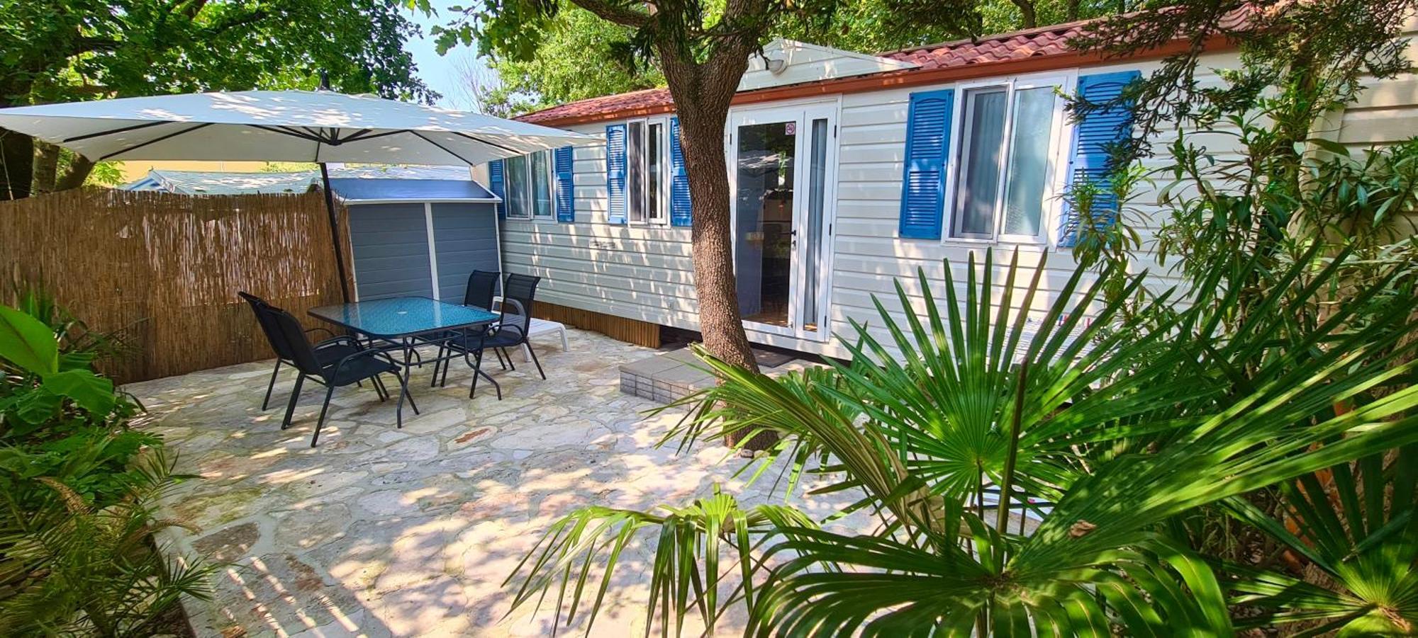 Kamp Slanik Mobile Homes Umag Exteriör bild